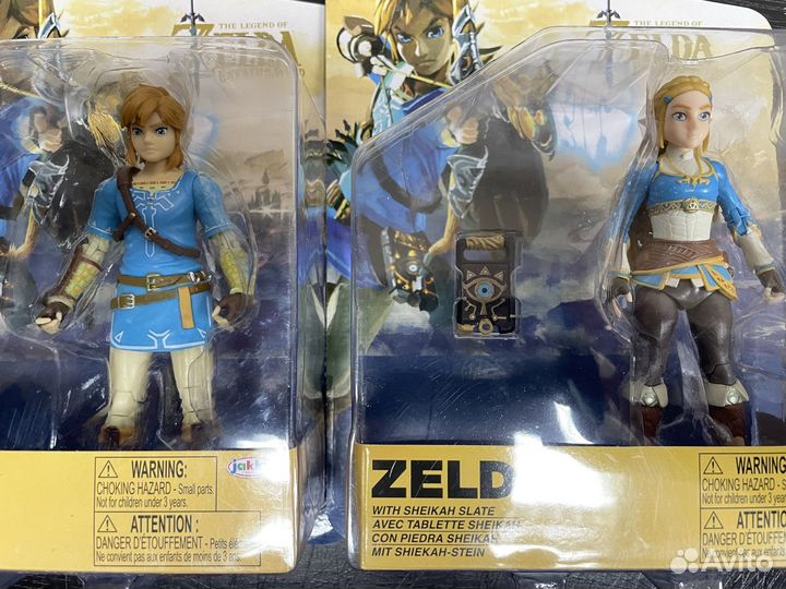 Фигурки The Legend of Zelda: Линк и Зельда