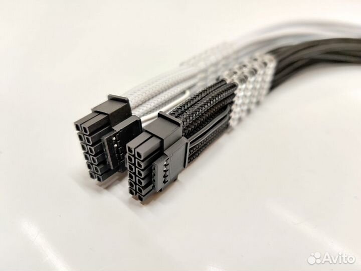 Переходник 12vhpwr 16 pin на 3х8 - RTX4080 1шт