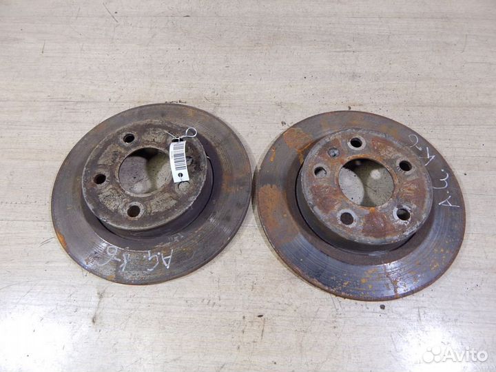 Диск тормозной задний Opel Astra H