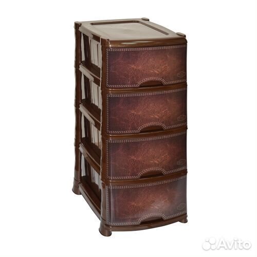 Комод 4-х секц. violet Кожа 035294