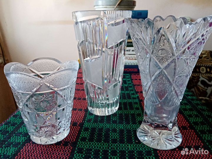 Хрустальные вазы