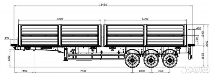 Полуприцеп самосвальный Sigma-S C93315, 2023