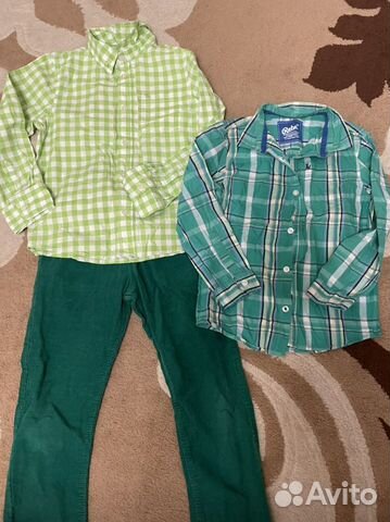 Комплект рубашки и штаны для мальчика