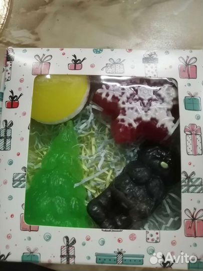 Мыло ручной работы новый год