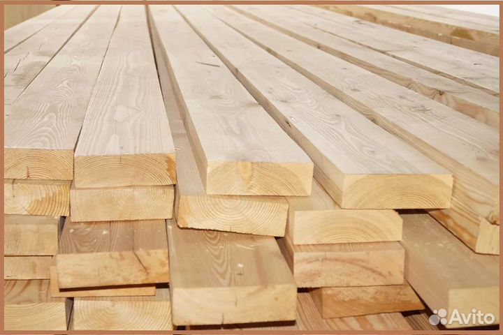 Доска обрезная, камерной сушки 50*150*6000