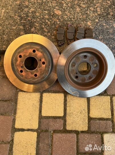 Диск тормозной задний toyota camry 70