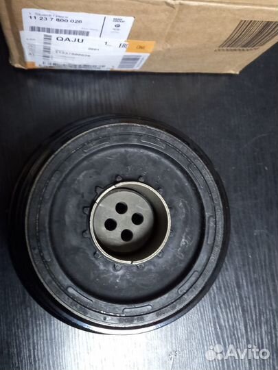 Шкив коленвала F01 F10 E70 N57 Ориги (11237800026)