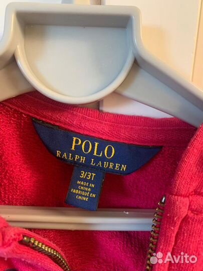 Толстовка polo 92 98 ralph lauren