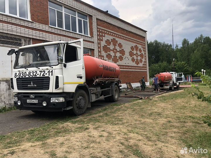 Устранение засоров (прочистка канализации) Откачка