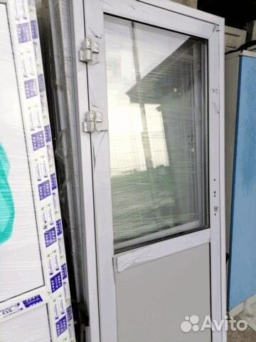 Двери алюминиевые 950х2100 мм