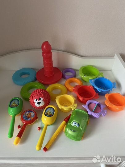 Игрушки пакетом (пирамидки)