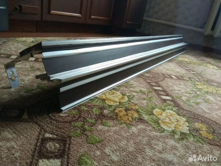 Карниз трехрядный алюминиевый