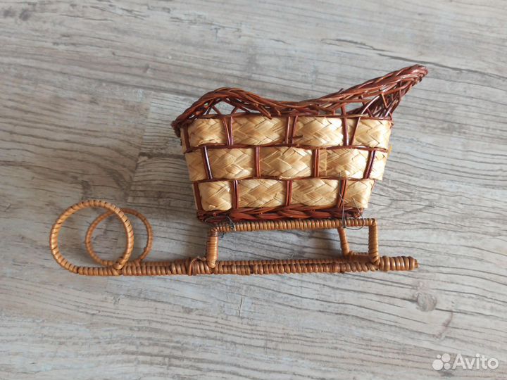 Органайзер для мелочей, кашпо сани