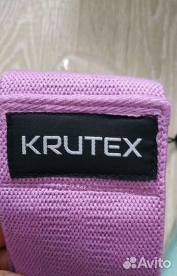Набор тканевых фитнес резинок krutex новый