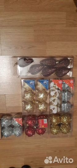 Набор елочных игрушек