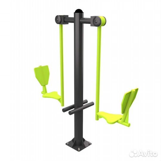 Уличный тренажер Жим ногами (двусторонний)