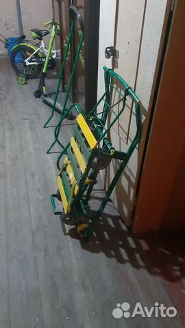 Санки на колесиках с чехлом сиденьем