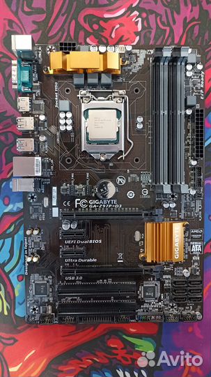 Материнская плата Gigabyte GA-z97p-d3 lga 1150