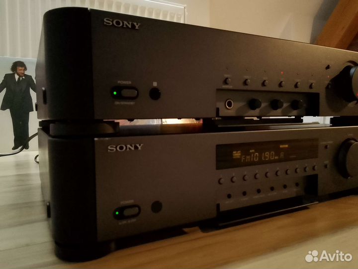 Усилитель и тюнер sony