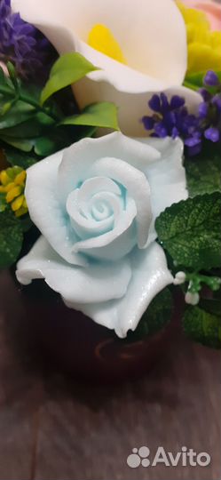 Букет цветов из мыла