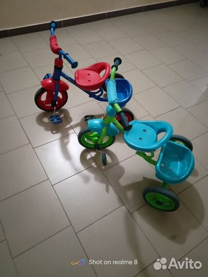 Трехколесный велосипед