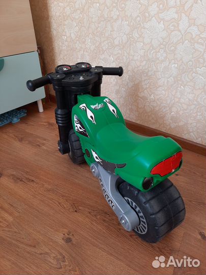 Детский мотоцикл беговел Полесье