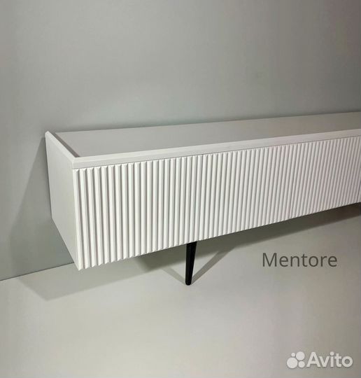 Тумба под тв Bravo в белом цвете