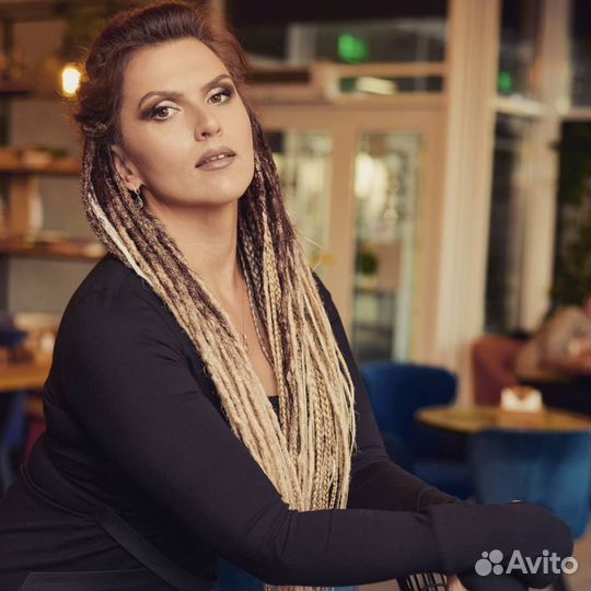 Афрокосы, дреды