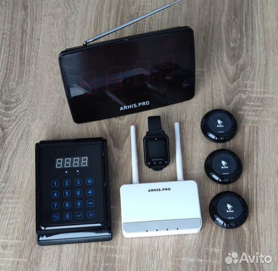 Система вызова персонала беспроводная - комплект