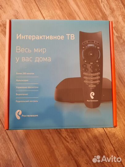 TV приставка Ростелеком и вай фай роутер