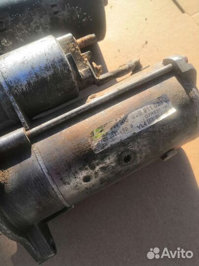 Стартер volkswagen transporter t4