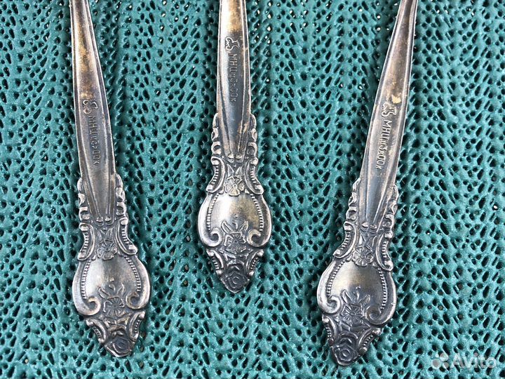 Редкость Ложки чайные мельхиор СССР