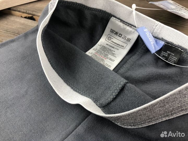 Утепленные лосины для девочки новые Германия