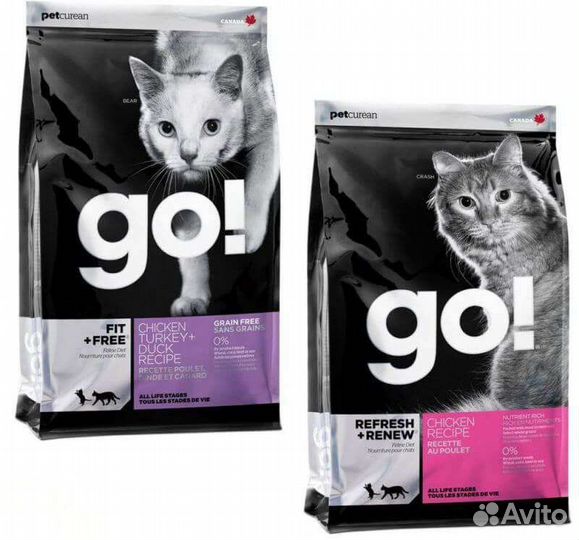 Корм GO Holistic для собак и кошек. Доставка