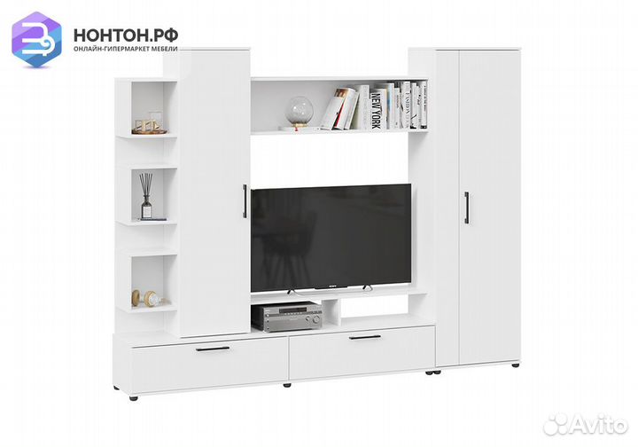 Стенка Дакота белый ясень