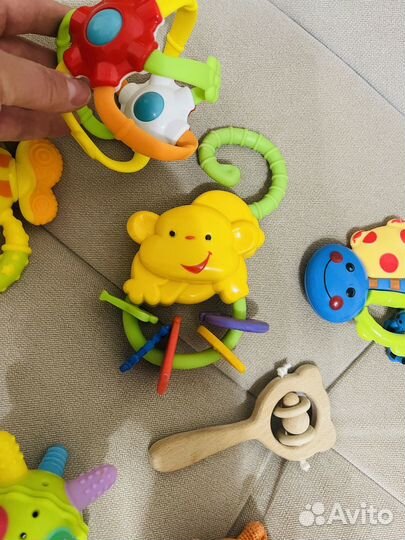 Прорезыватели и подвески игрушки пакетом