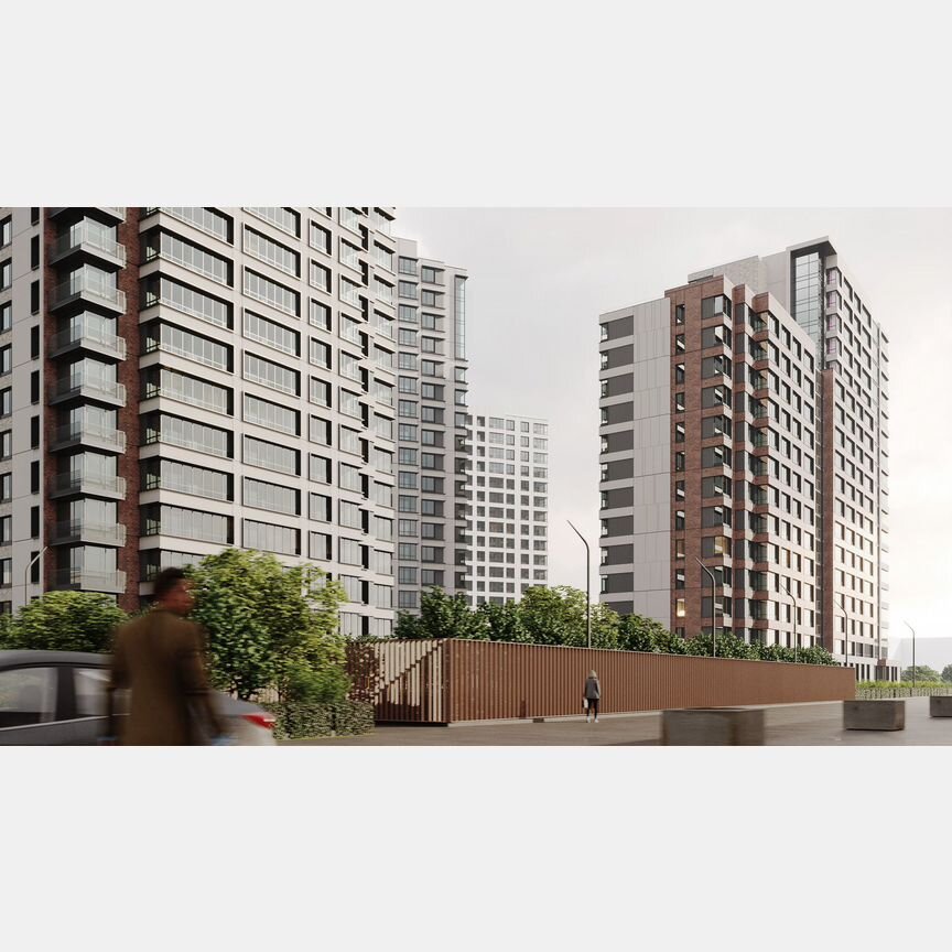3-к. квартира, 89 м², 4/18 эт.
