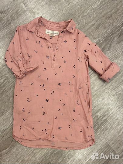 Платье рубашка для девочки