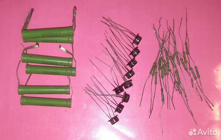 СССР Резисторы, триоды