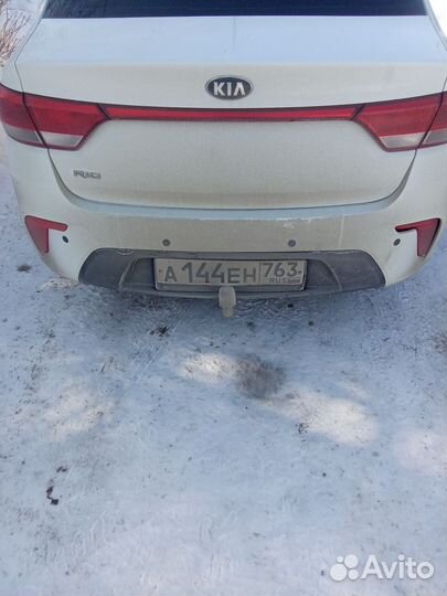 Фаркоп на kia rio 4