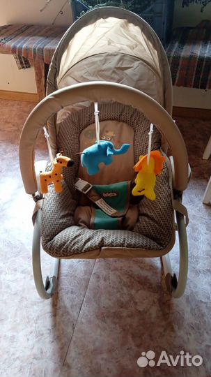 Шезлонг детский babyton