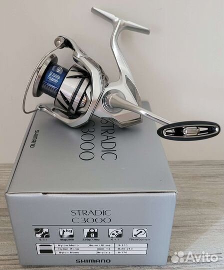 Катушка Shimano 23 Stradic 2500S C3000 4000