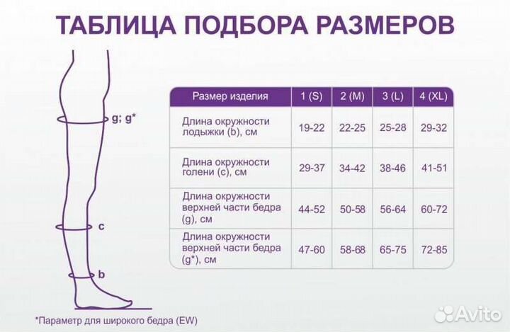 Компрессионные чулки размер 3 (L )