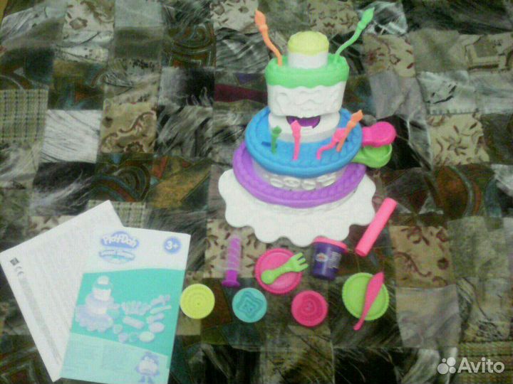 Игровой набор Play-Doh Sweet Shoppe Cake Mountain