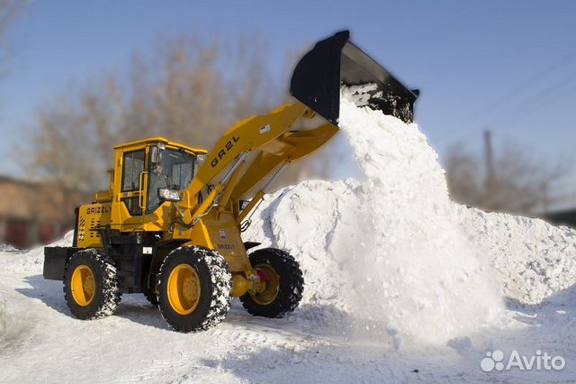 Уборка и вывоз снега снегоуборочная техника