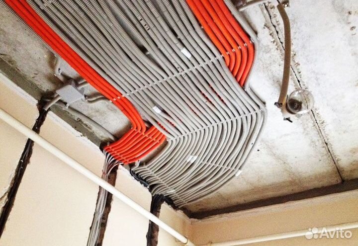 Сантехнические и электромонтажные работы, отделка