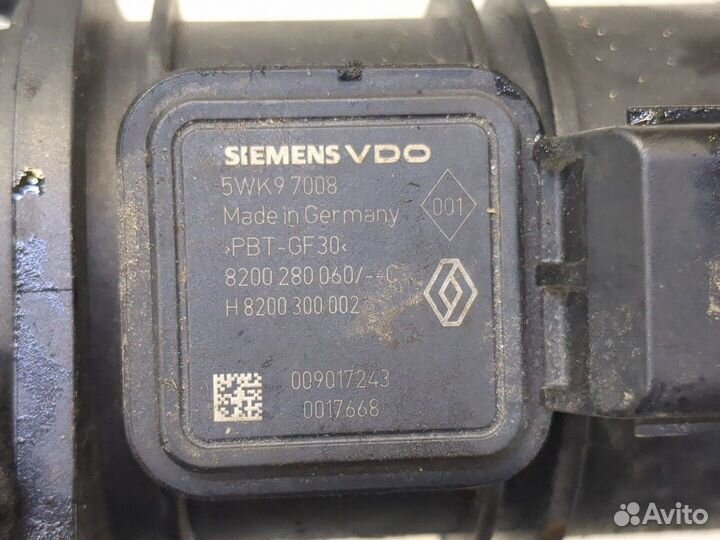 Измеритель потока воздуха Nissan Qashqai, 2007