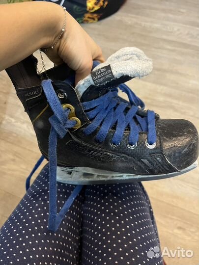 Коньки профессиональные bauer