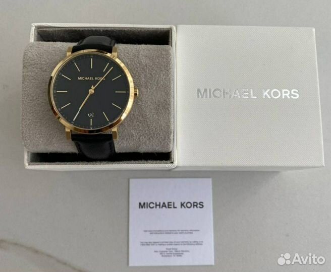 Мужские часы Michael Kors Irving Gold Tone Leather