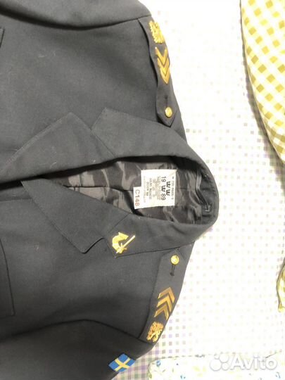 Мундир с флагом Швеции